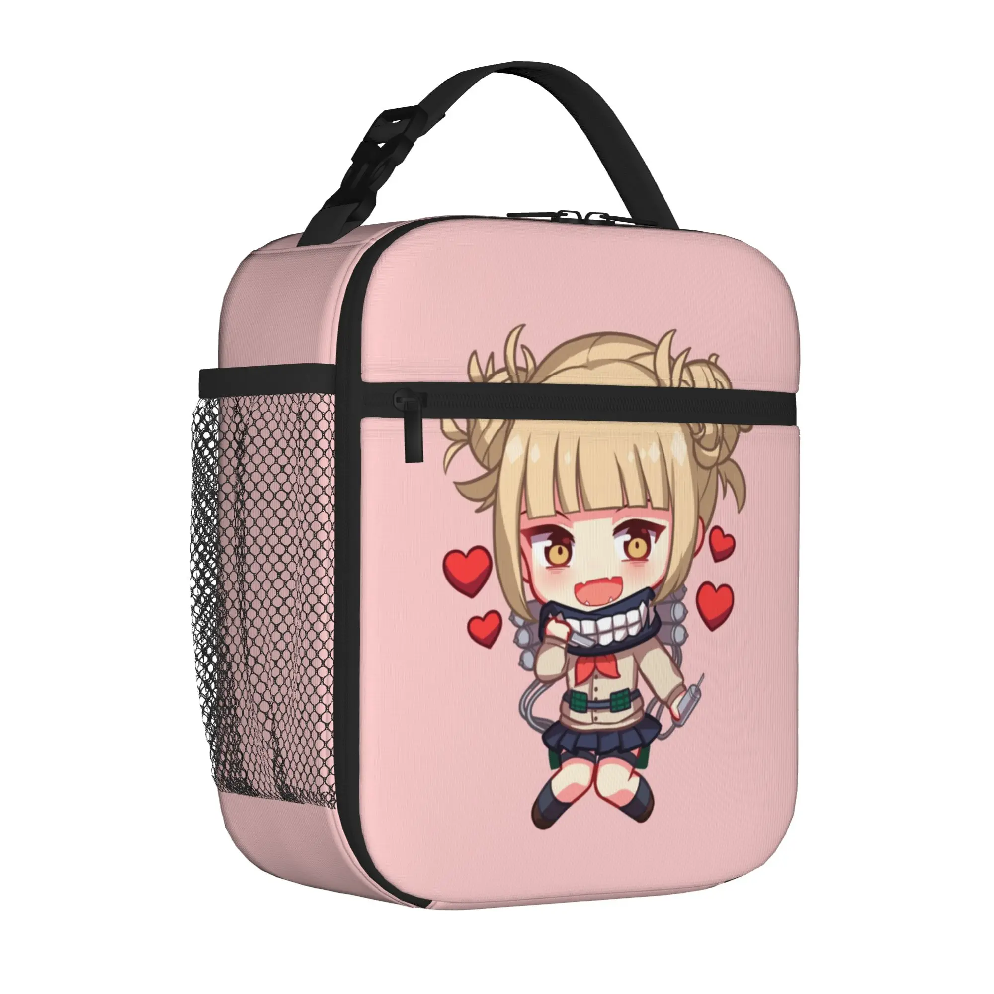 My H-Hero A-Academia Anime Thermal Insulated Lunch Bags for Work  Reusable Bento Box Thermal Cooler Lunch Boxes