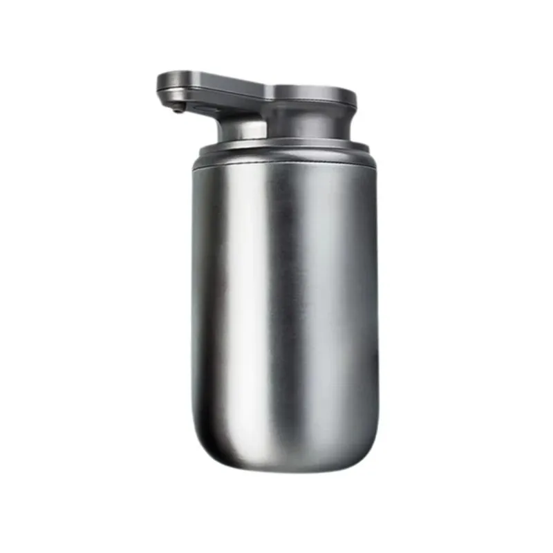 Stainless Steel Automatic Soap Dispenser Induction Sensor Touchless Foaming Hand Soap Jar Waterproof Easy to Clean