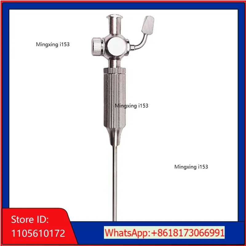 Laparoscopic surgery with thoracoscopy, minimally invasive percutaneous puncture, animal instrument, pneumoperitoneum needle