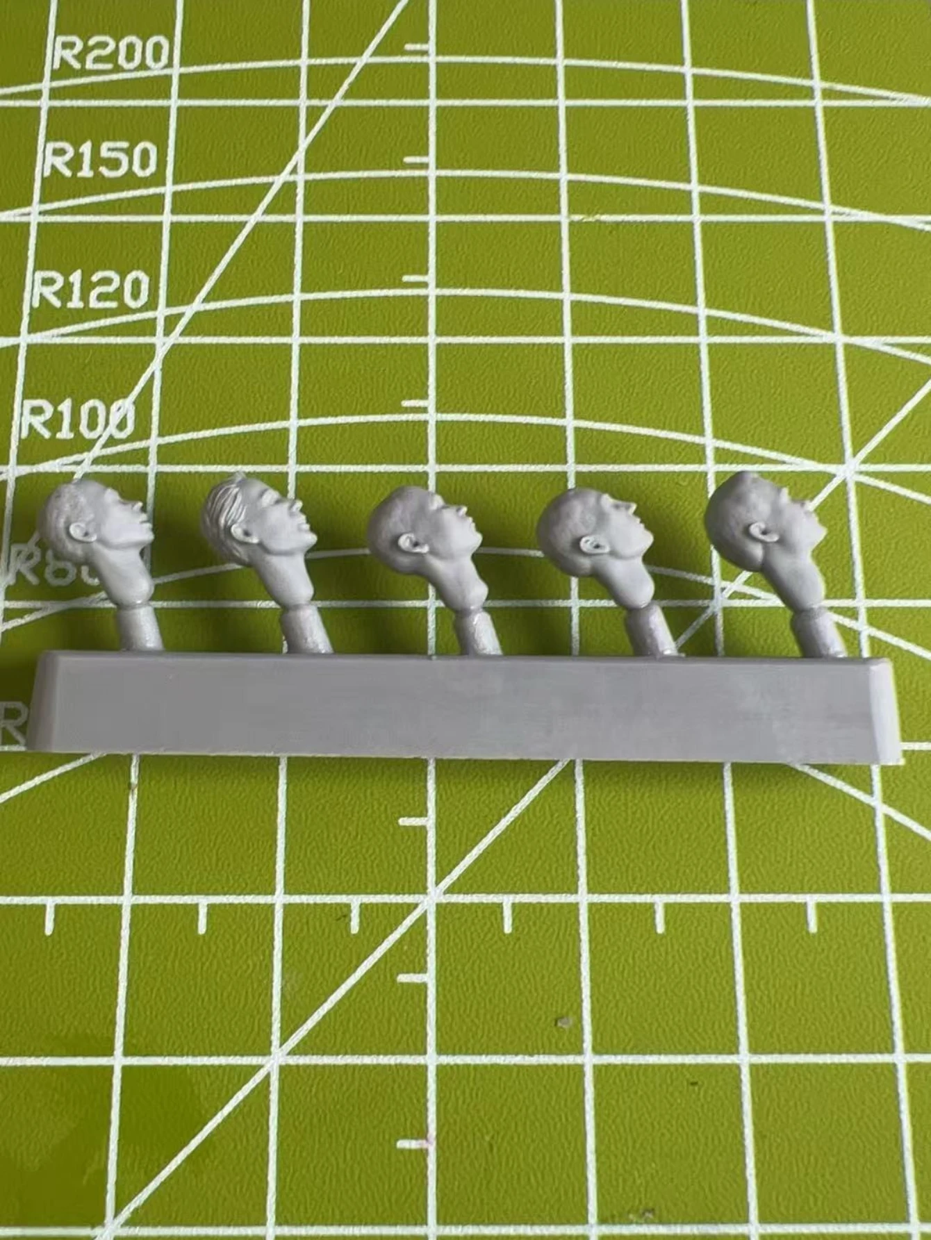 1:35 Kit di montaggio modello in resina pressofusa Modifica sostituzione modello testa carattere Non verniciato 356079