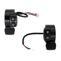 AA67-Electric Scooter Throttle Finger Throttle With Power Switch Speed Control Throttle Throttle Accelerator