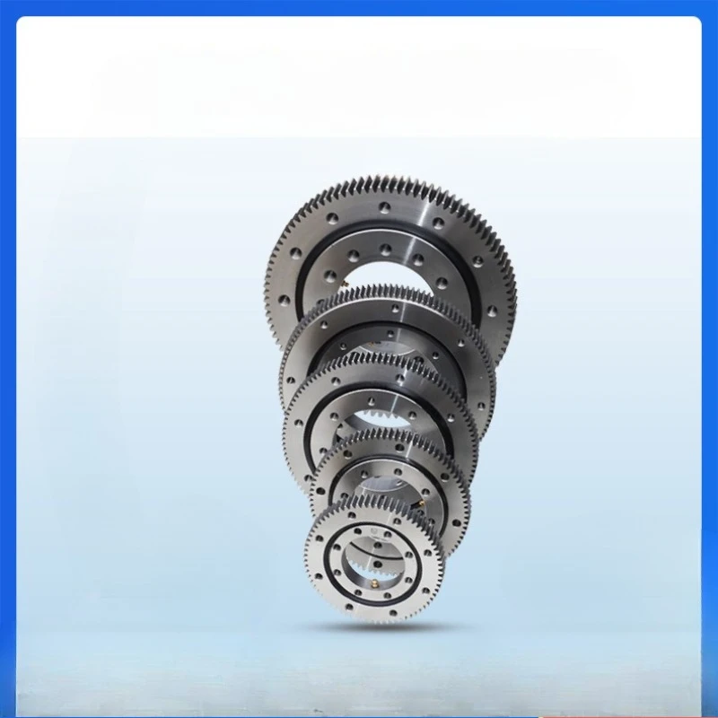 External tooth slewing bearing rotary turntable bearing small crane mechanical parts