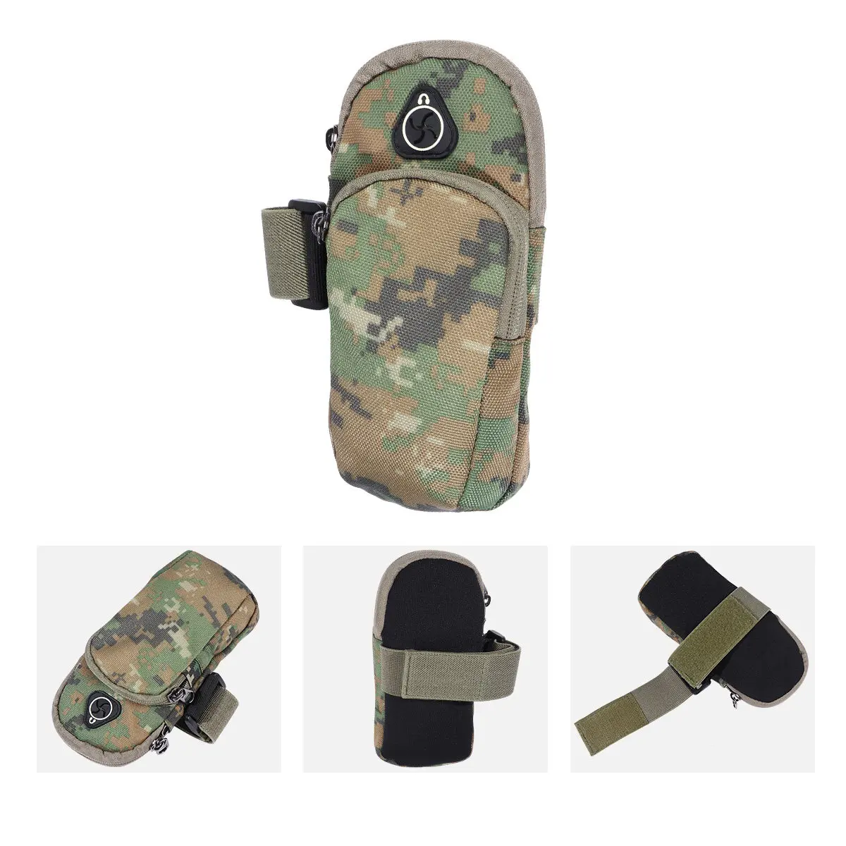

1Pcs Running Arm Phone Bag Waterproof Sports Armband Case Outdoor Fitness Climbing Mobile Phone Holder Storage Bag