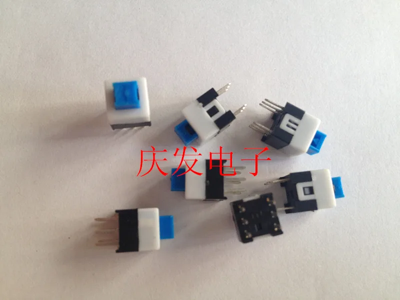 

[ВК] 7*7 мм самоблокирующийся переключатель 7*7 двухрядный самоблокирующийся шестигранный переключатель оригинальный кнопочный переключатель