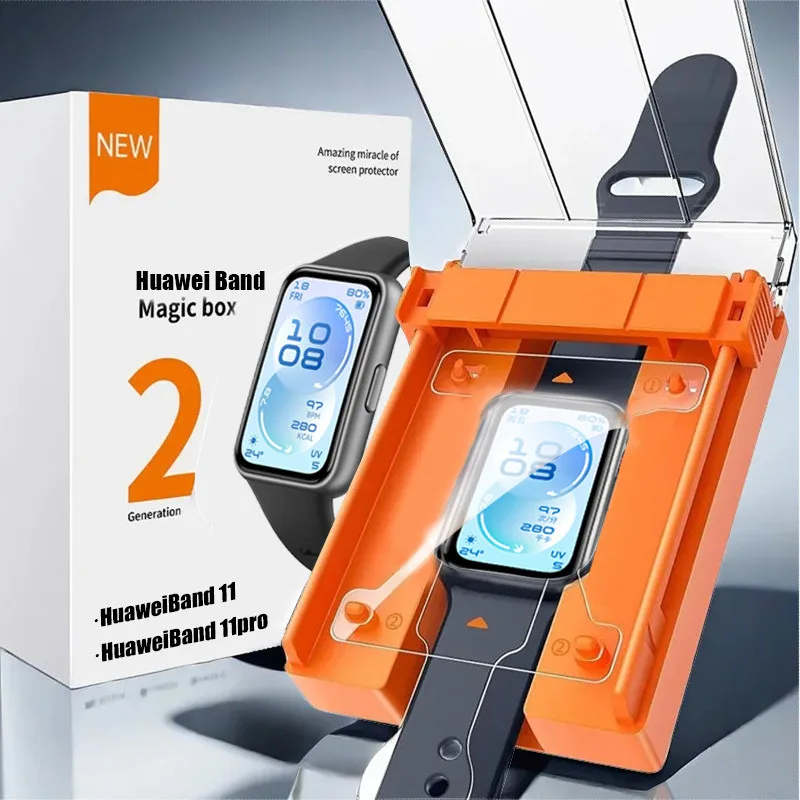 3PCS High Quality Ceramic Film For HuaweiBand 11 11 Pro Protective Curved Ceramic Films on Easy Install Accessories