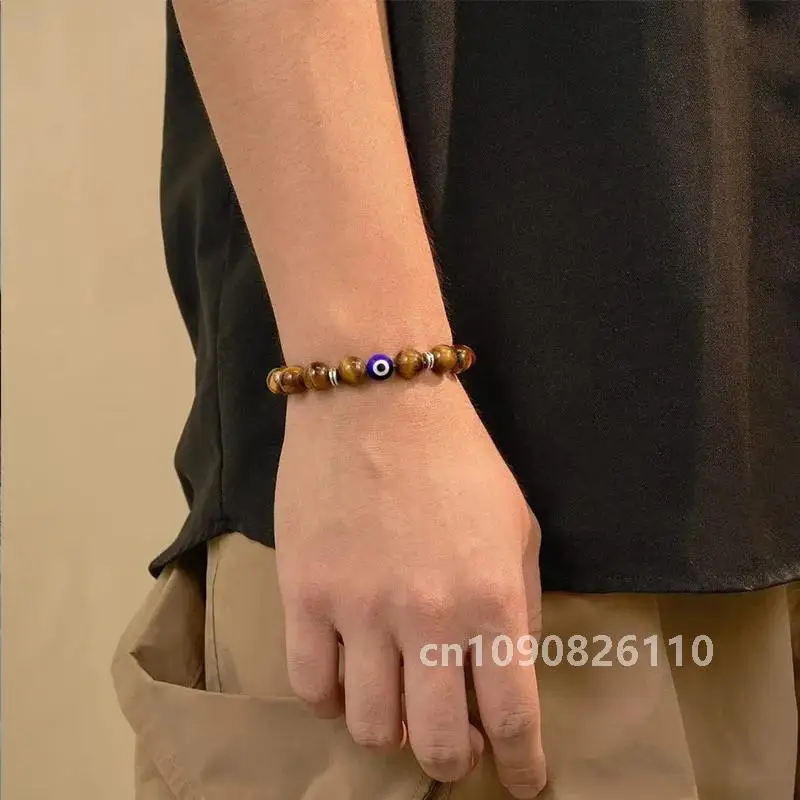 Black Tourmaline, Hematite, Rose Quartz & Lepidolite Bracelet/Healing, Depression, Anxiety, Protection, Empath Bracelet