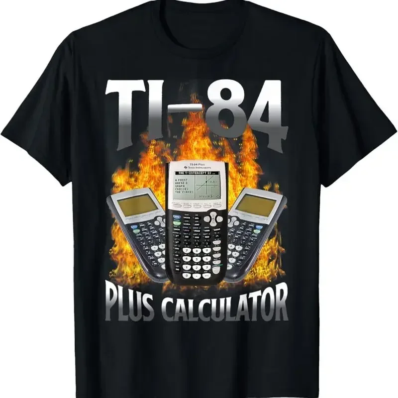 Ti 84 Plus Calculator Funny Math Teacher T Shirt