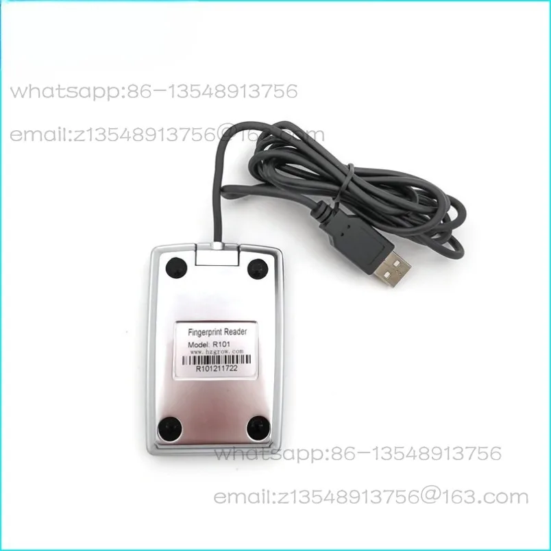 R101N USB Capacitive Fingerprint Scanner, Imported Chip, Driving School Pharmacy Government Fingerprint Acquisition Scanner