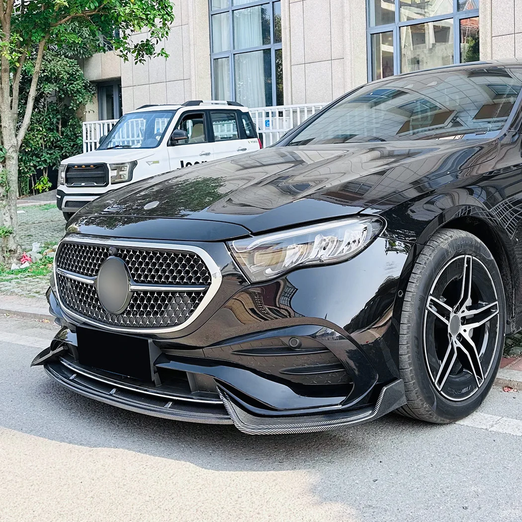 

For Mercedes Benz E-Class W214 2024+E260 E300 AMG front bumper, front lip, front shovel exterior modification