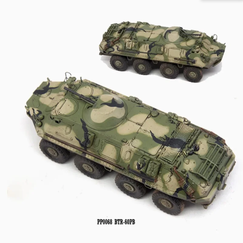 

PP0068 1/72 Scale BTR-60PB BTR60 Infantry Armored Vehicle Simulation Wheeled Tank Model Static Display Toy Gift Souvenir