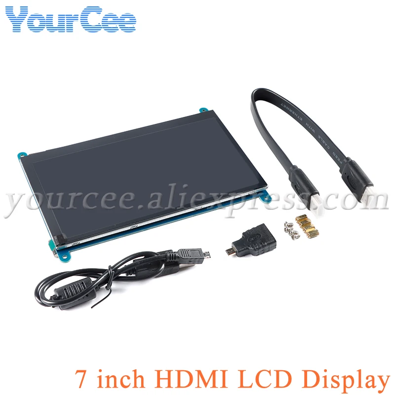 

7 inch HDMI Capacitive Touch Screen LCD Display Module 7" 1024*600 800*480 for Raspberry Pi win7/win8/win10