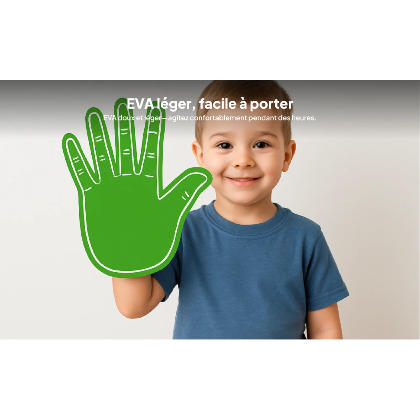 Giant Cheering Finger Gloves Lightweight EVA Foam Hands Party Favor Cheerleading Glove for Sports Gathering