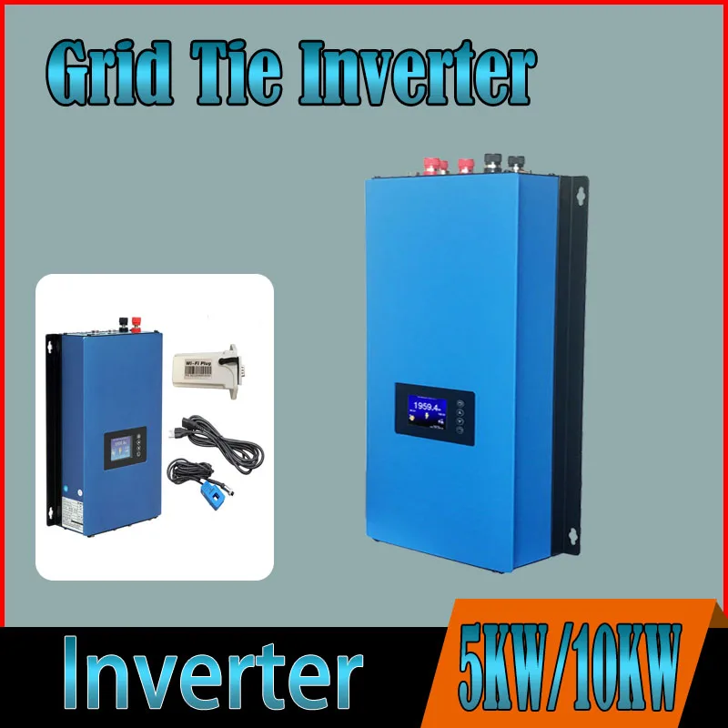 

5000W 10000W Wind Power Grid Tie Inverter with Limiter / Dump Load Controller/Resistor for 3 Phase 96V Wind Turbine Generator