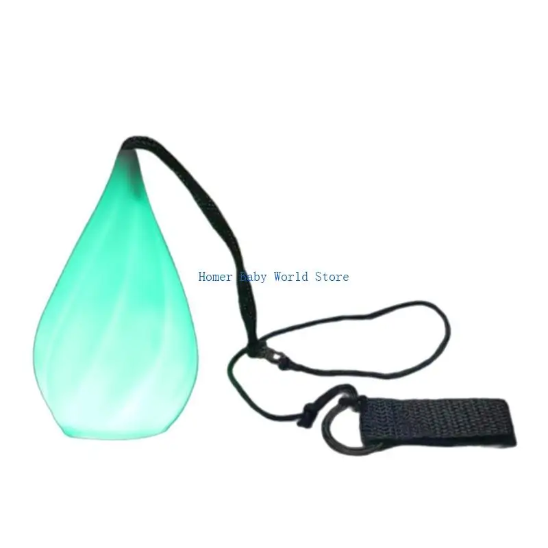 

B2QD Color Changing LED Poi Toy for Beginner to Professional Jugglers Soft Grip Handle Spectacular Visual Experience