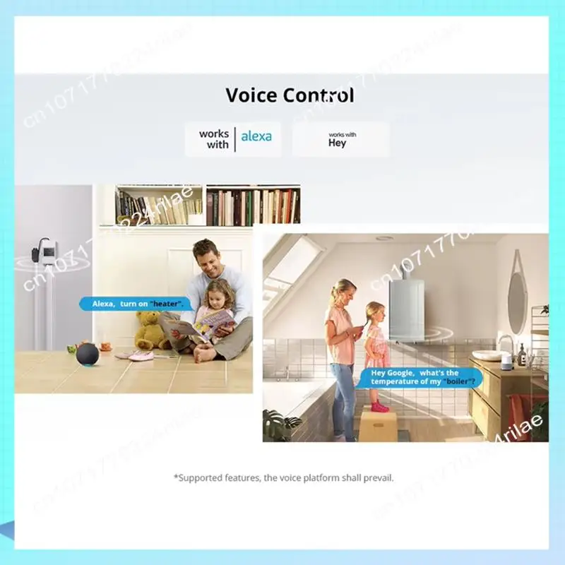 A17Z TH Elite 20A Smart Temperature Humidity Monitoring Switch LCD Screen Smart Home Automation Modules