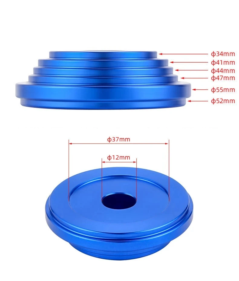 Toopre Fahrrad Headset Press Fit installieren und entfernen Werkzeug halb integrierte Lenkgetriebe Gabel Krone Distanz scheibe Unter leg scheibe Installateur Treiber – Detail 9