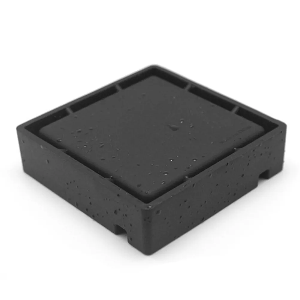 

Cigarette Ashes Holder Accessories Bin Outdoor Tray Black Commercial Smoking Receptacles