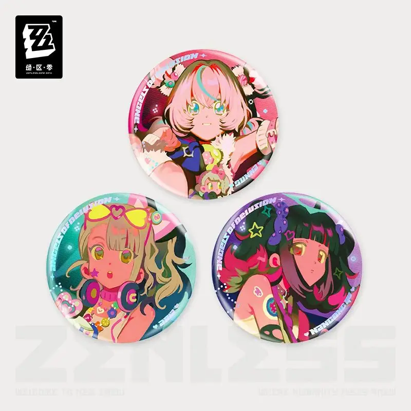 Official Zenless Zone Zero Licensed Anime “Concerto Band” Series “Encore of a Past Dream” Tin Badge Brooch Accessory Gift