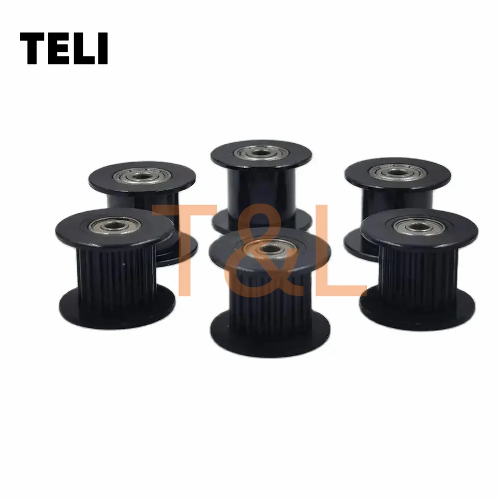 2GT Timing Pulley idler pulley 20 Teeth AF Type Bore 3/4/5/6mm for  GT2 Belt Width 6/9/10/15mm 20 toothed belt bearing