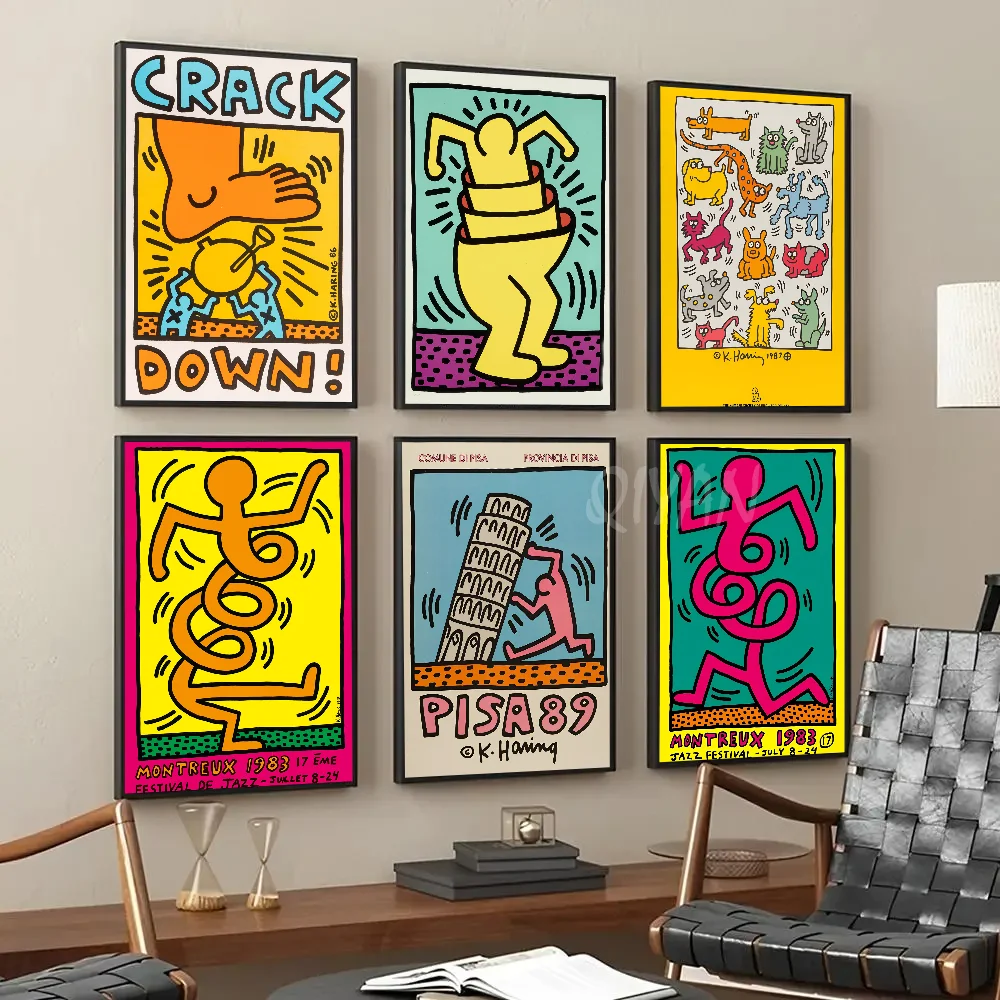 

K-Keith Art Exhibition Poster Paper Print Home Living Room Bedroom Entrance Bar Restaurant Cafe Art Painting Decoration