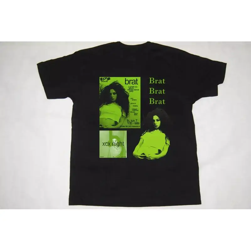 

Charli Xcx Night Brat For Fan Cotton T Shirt Size S 5Xl Tt873