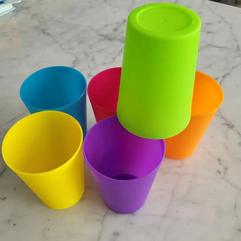 Stacking Cup Set Funny Interactive Stacking Nesting Cups Quick Cups Games Portable Learning Toys For Fine Motor Skills Hand-Eye