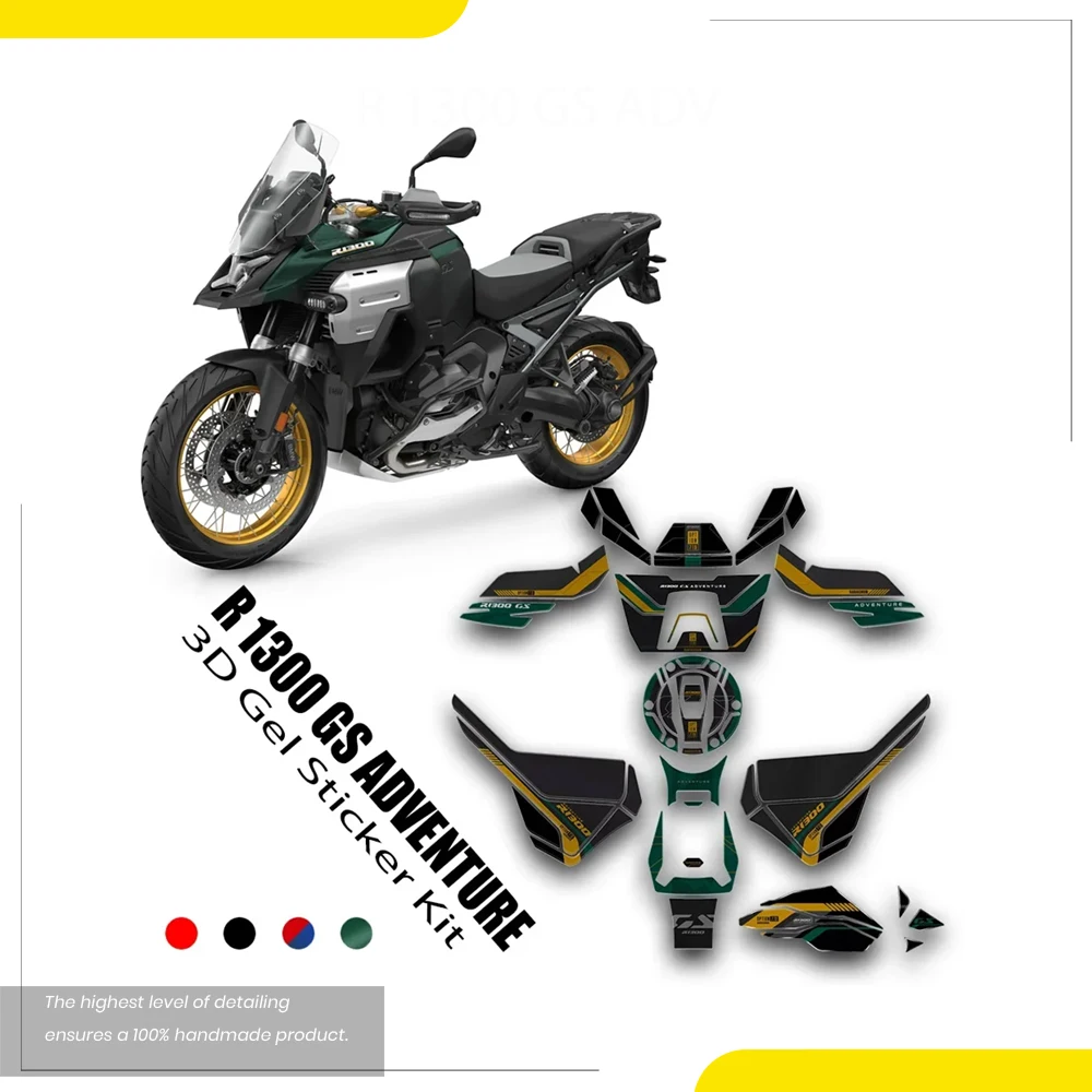 

3D накладка на бак для защиты мотоцикла, 3D гелевая наклейка из эпоксидной смолы для R1300GS ADV R 1300 GS Adventure 2024 2025