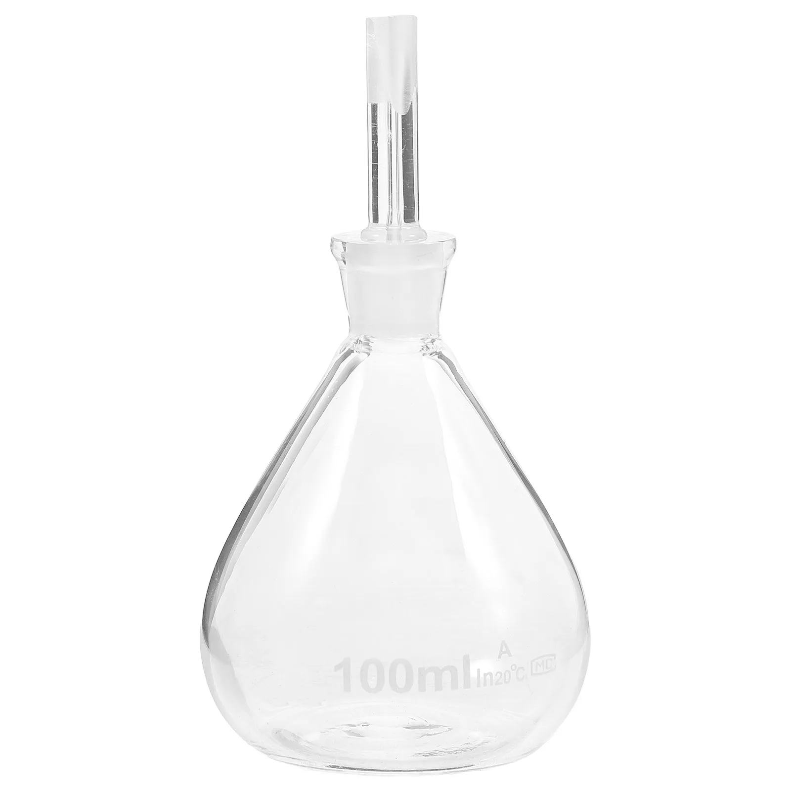 

Laboratory Glass Pycnometer Sturdy Glass Density Bottle Stopper Reliable Accurate Measurement Liquid Reagent Storage Bottle