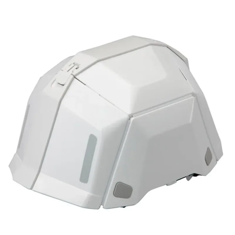 New 2nd generation folding emergency disaster prevention earthquake portable helmet fashion hard hat PP + PE material, white