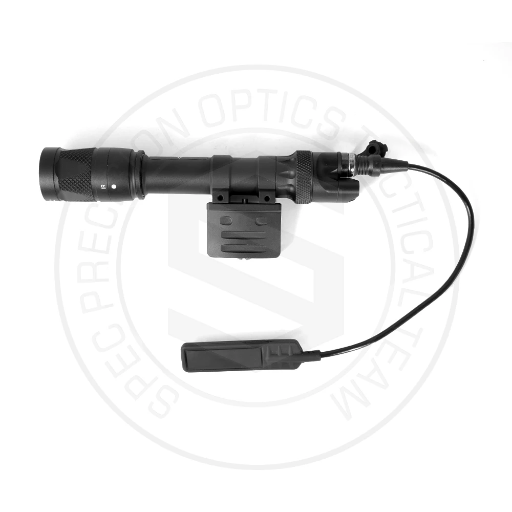 SPECPRECISION M612V Scout Light WeaponLight IR/Strobe & Led White Light Flashlight with Offset Mount For MIL-STD-1913 rail