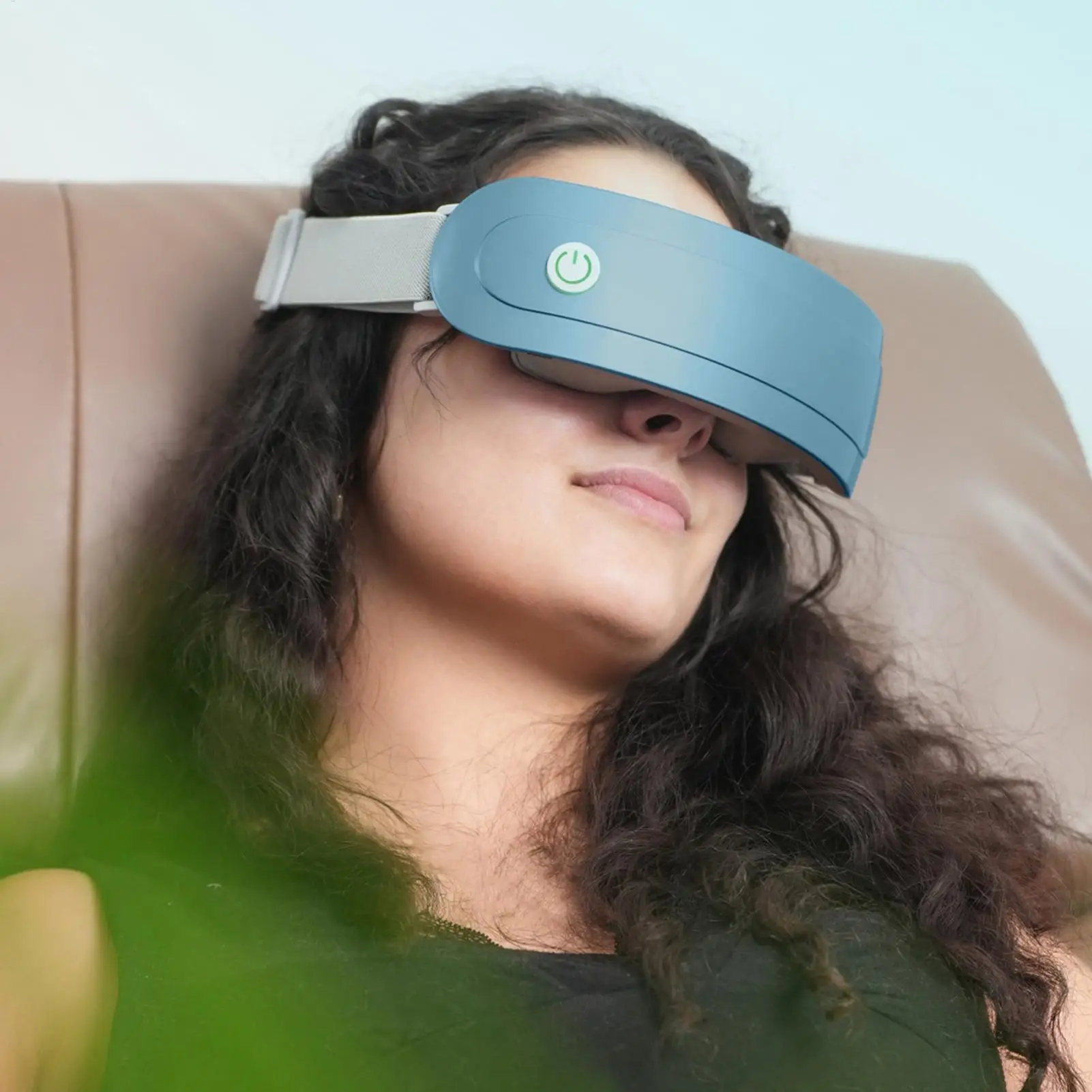 Eye Muscles Massager Portable Breathable Wearable Long Working Eyes Massager for Busy Adults Men Students Birthday Christmas