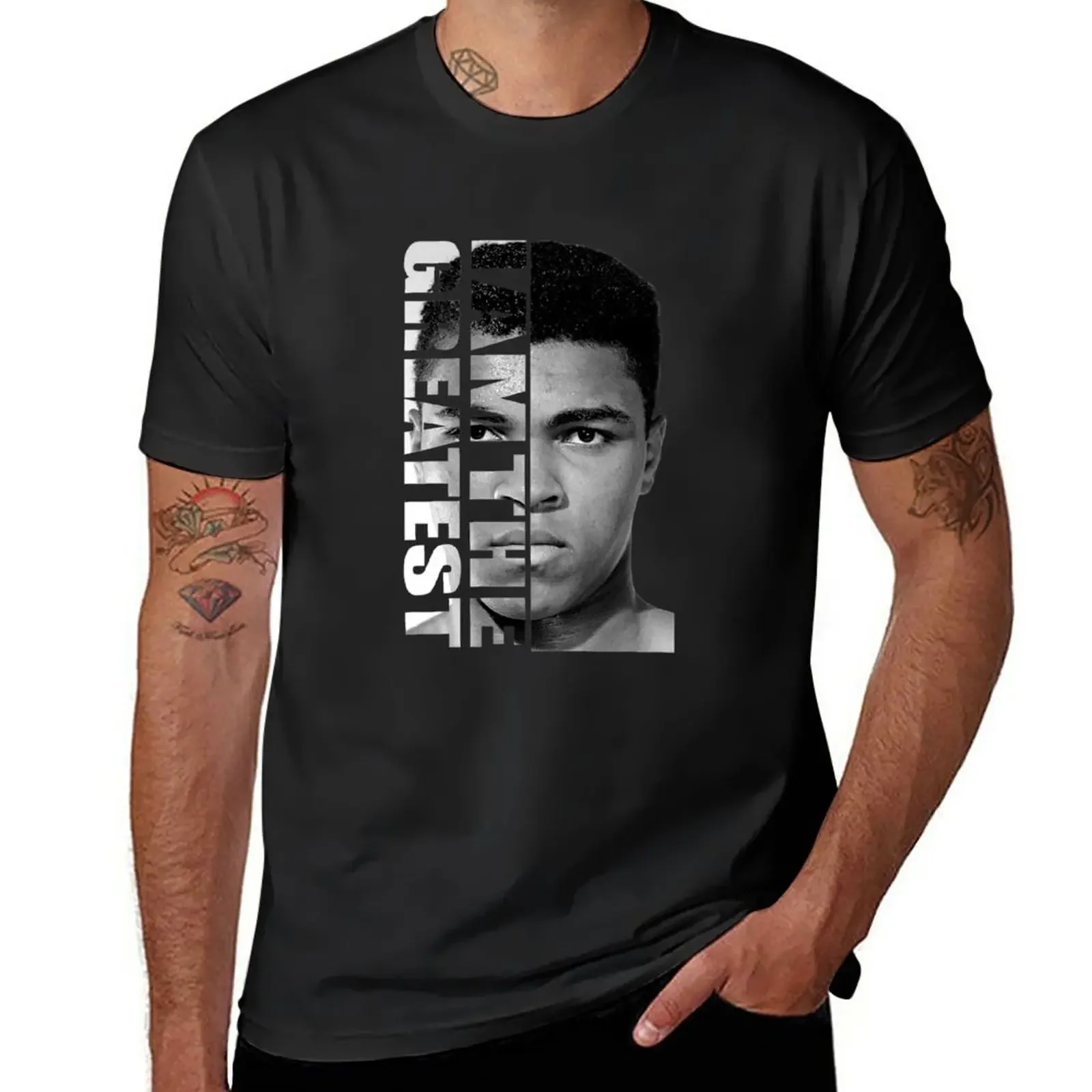 Muhammed Ali - I Am The Greatest T-Shirt Blouse for a boy oversized t shirt men