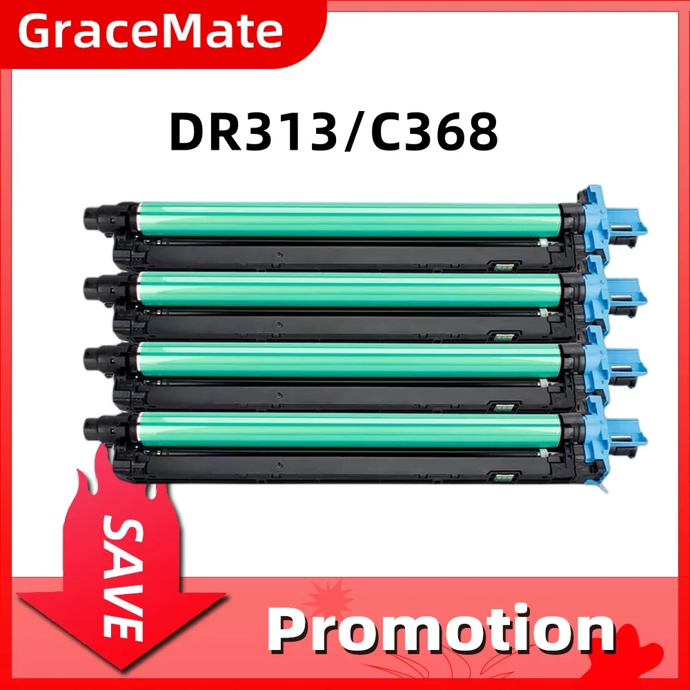 

1PCS Toner Cartridge Drum DR313 DR-313 Compatible for Konica Minolta C368 C308 C258 C458 C558 Image Drum Unit