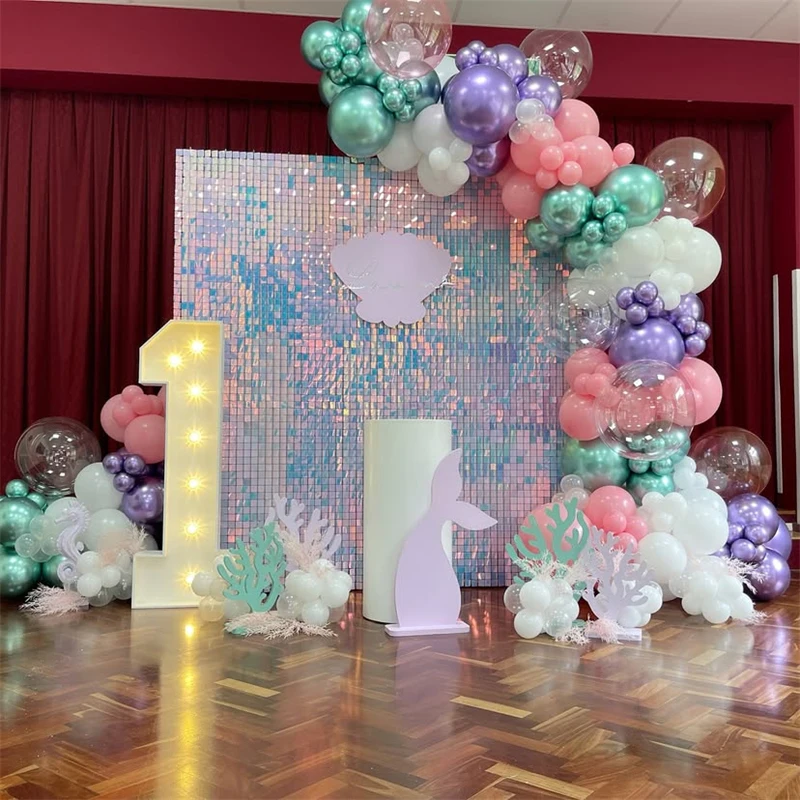 

18 Panels Shimmer Wall Backdrop Graduation Anniversary Engagement Backdrop Valentine's Day Home Decoration Birthday Party Decor