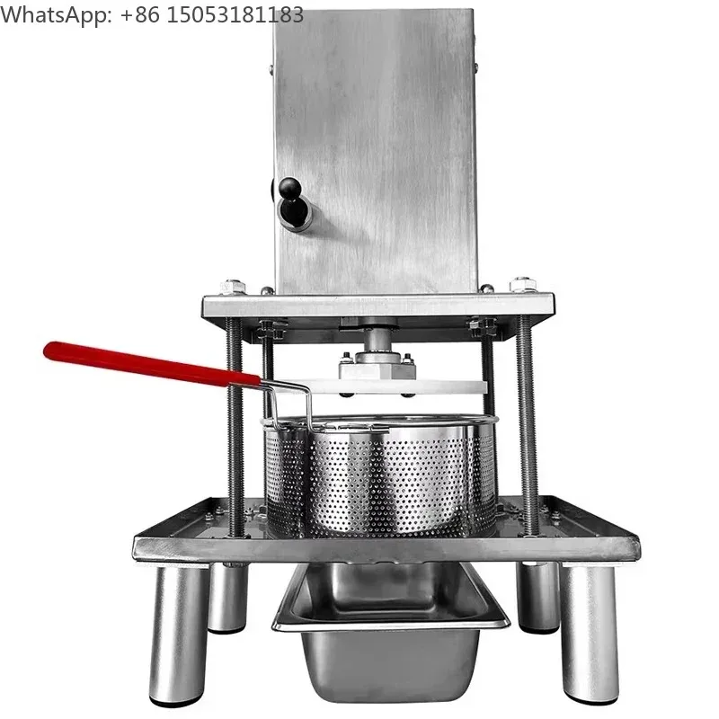 110/220V Deoiler Squeezer Commercial Juice Press Stainless Steel Electric Grape Honey Juicer Vegetable Dehydration Machine