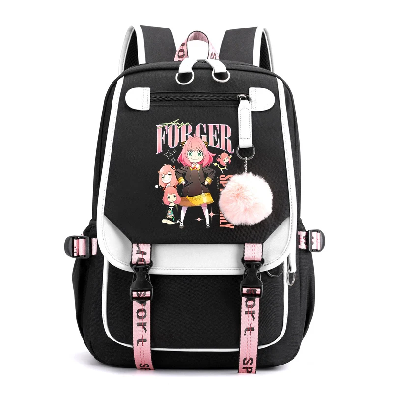 Fashion Rucksack Anime Anya Forger Printing Backpack Women Men Girl School Bag Travel Bag Harajuku Laptop Bag Daily Backpack