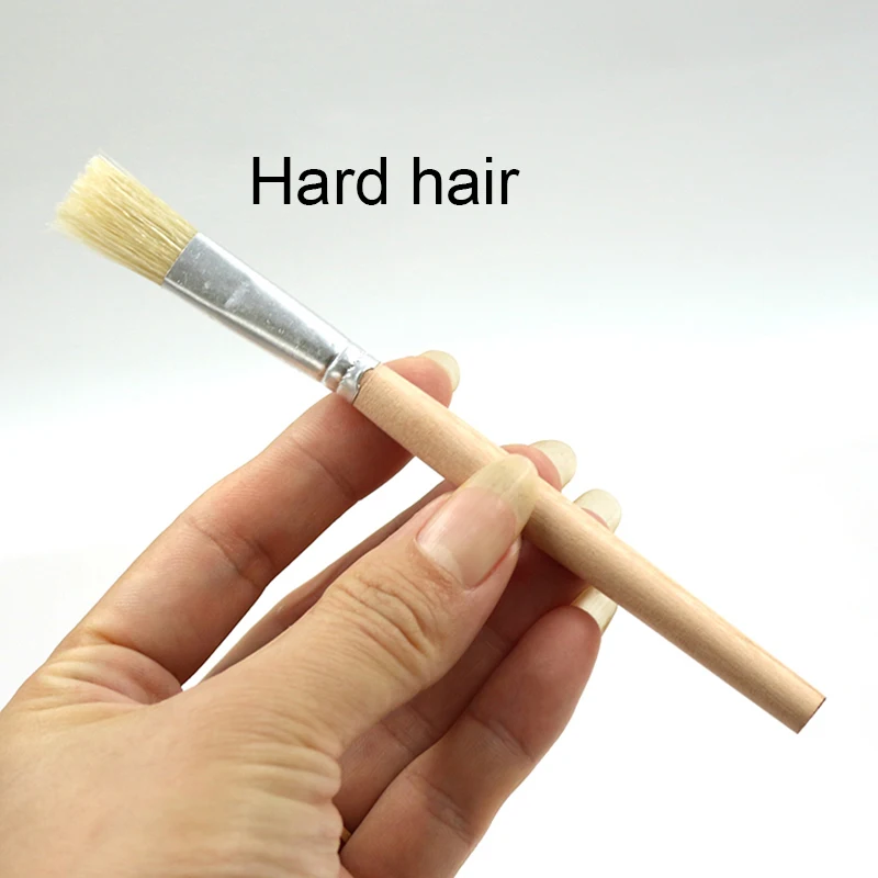 SAYTL Soft hair hard hair small brush laptop keyboard brush clean screen crevice dust cleaning BGA Solder Flux Paste brush