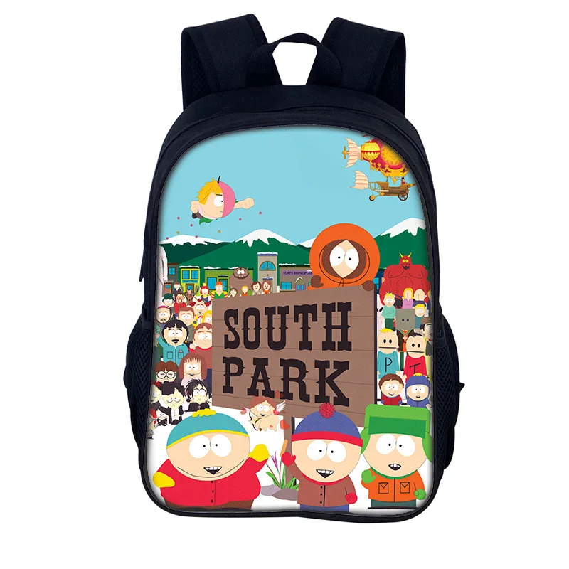 South 3D Print Kids Backpack Primary School Bags for Boys Girls Back Pack Students Park School Book Bags