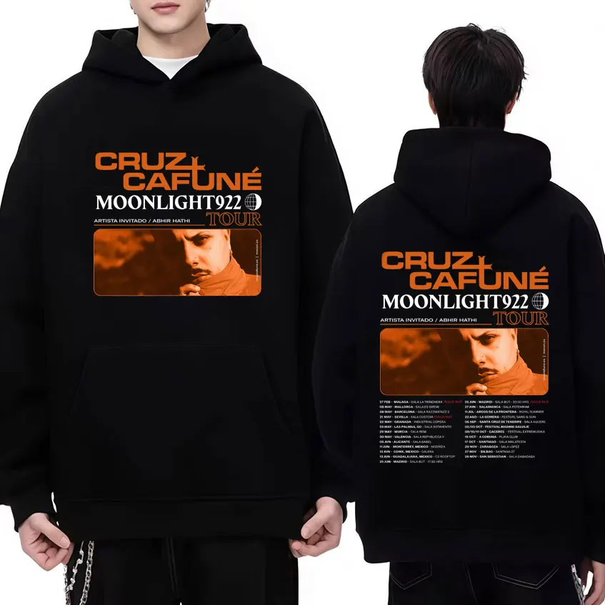 فاسق هوديي كروز Cafun É نمط القوطية الساخن بيع الشارع ارتداء 2025 الخريف/الشتاء موضة القطن الخالص الرجال المرأة هوديي فضفاض