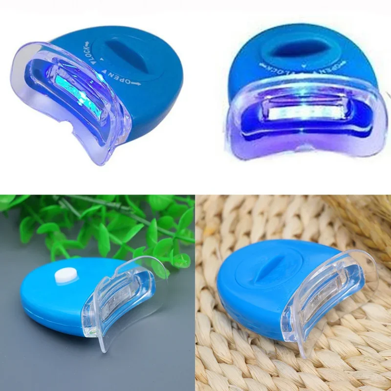 New Blue LED Teeth Whitening Accelerator UV Light Dental Laser Lamp Light Tool