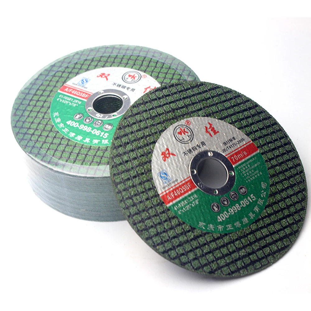 100 Sanding Grinding Metal Iron Cutting Disc Slice for Angle Grinder Stainless Steel Cut Off Wheel Fiber Reinforced Resin Blade