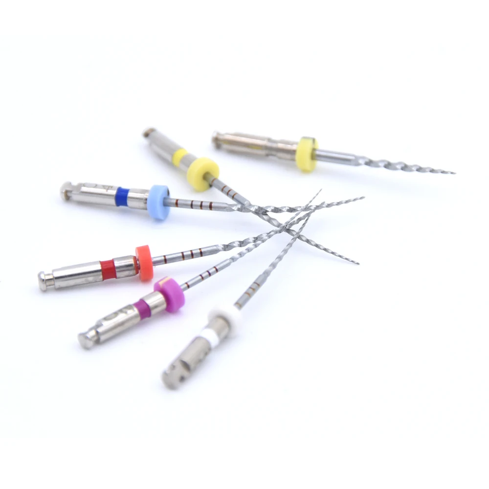 6Pcs/Box SOCO PLUS File Plus Activated Root Canal File Dentist Tools Endodontic Files Dental Rotary Files Dental Soco Plus