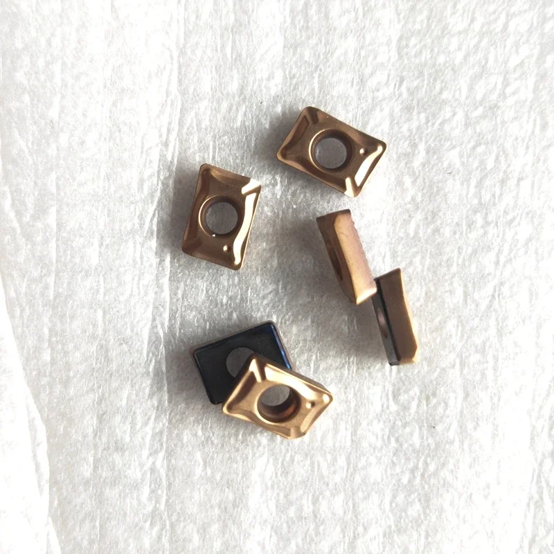 Imagem -02 - Multi-function Pequeno Diâmetro Carbide Insert u Broca Tcap Xcmt040104 Qxmt040104 10 Pcs
