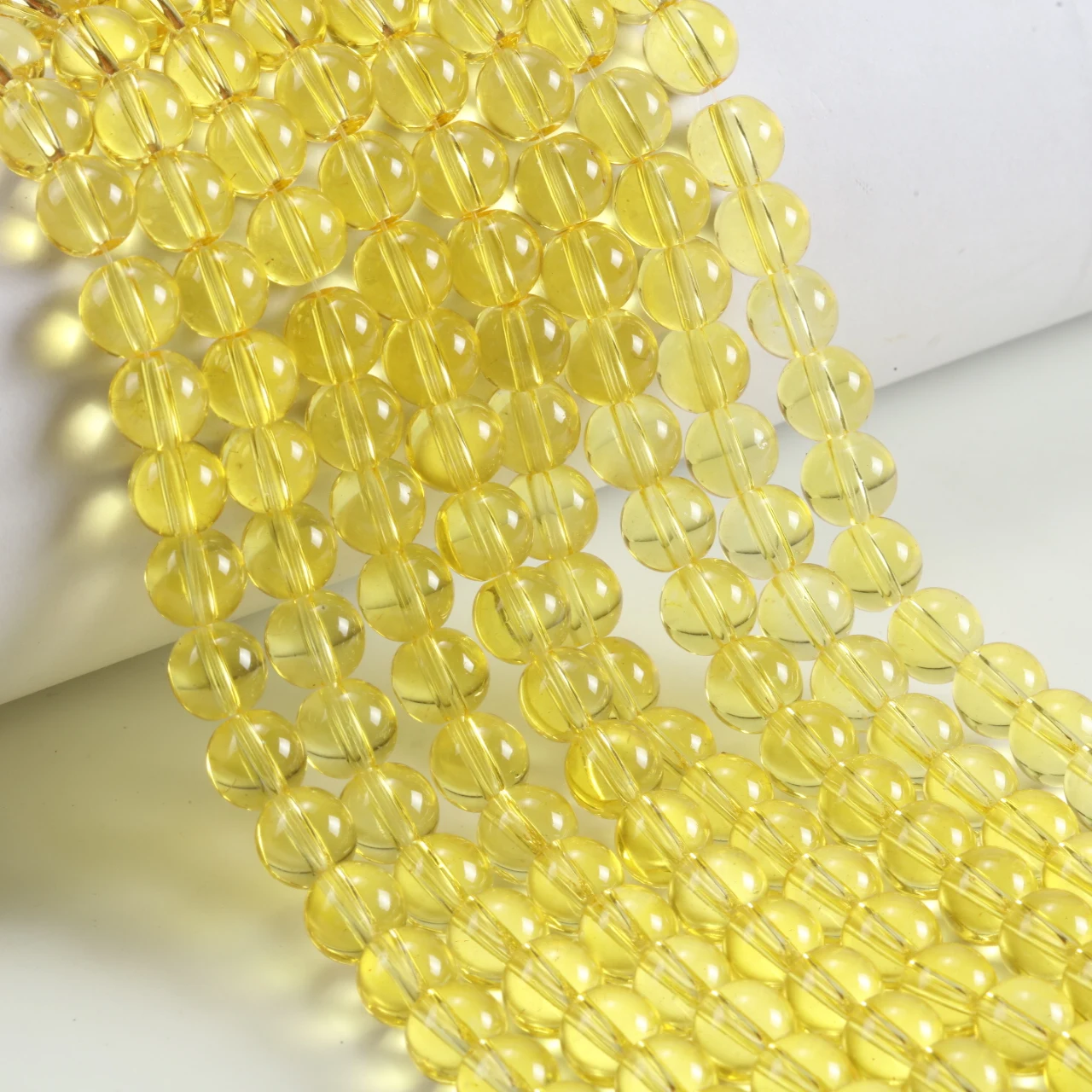 20/40/80/160pcs Forest Style Green 10mm High Transparent Glass Loose Beads Versatile Beads For Handmade DIY Earring And Bracelet