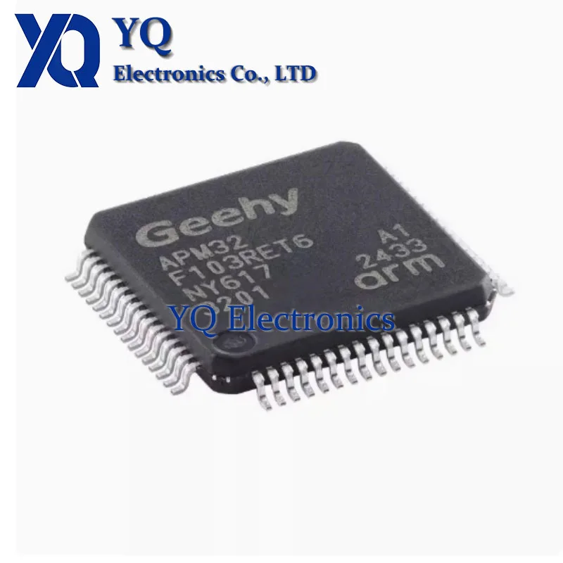 

5PCS/lot New OriginaI APM32F103RET6 32F103RET6 APM32F103 LQFP-64 ARM Cortex-M3 32-bit Microcontrollers-MCUs