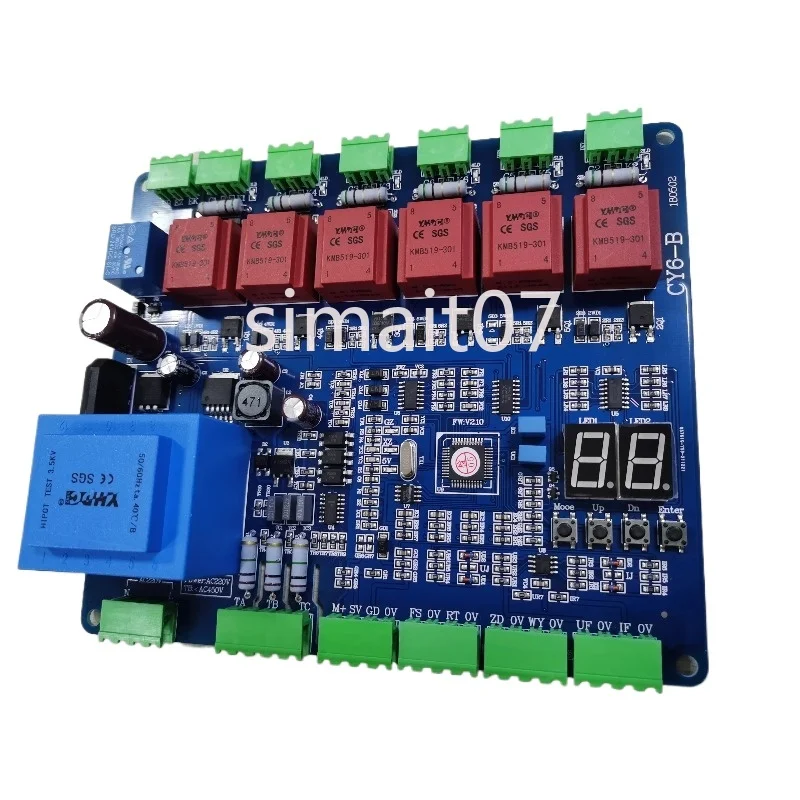 CY06B Three-phase Thyristor Phase Shift Trigger Board Thyristor Trigger Rectifier Cabinet Control Board