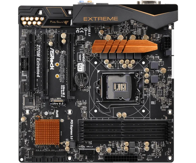 Intel Z170 Motherboard ASRock Z170M EXTREME4 LGA 1151 4×DDR4 64GB SB 3.1 M.2  Supports 7th /6th Gen Intel Core i3-7100 cpu - AliExpress