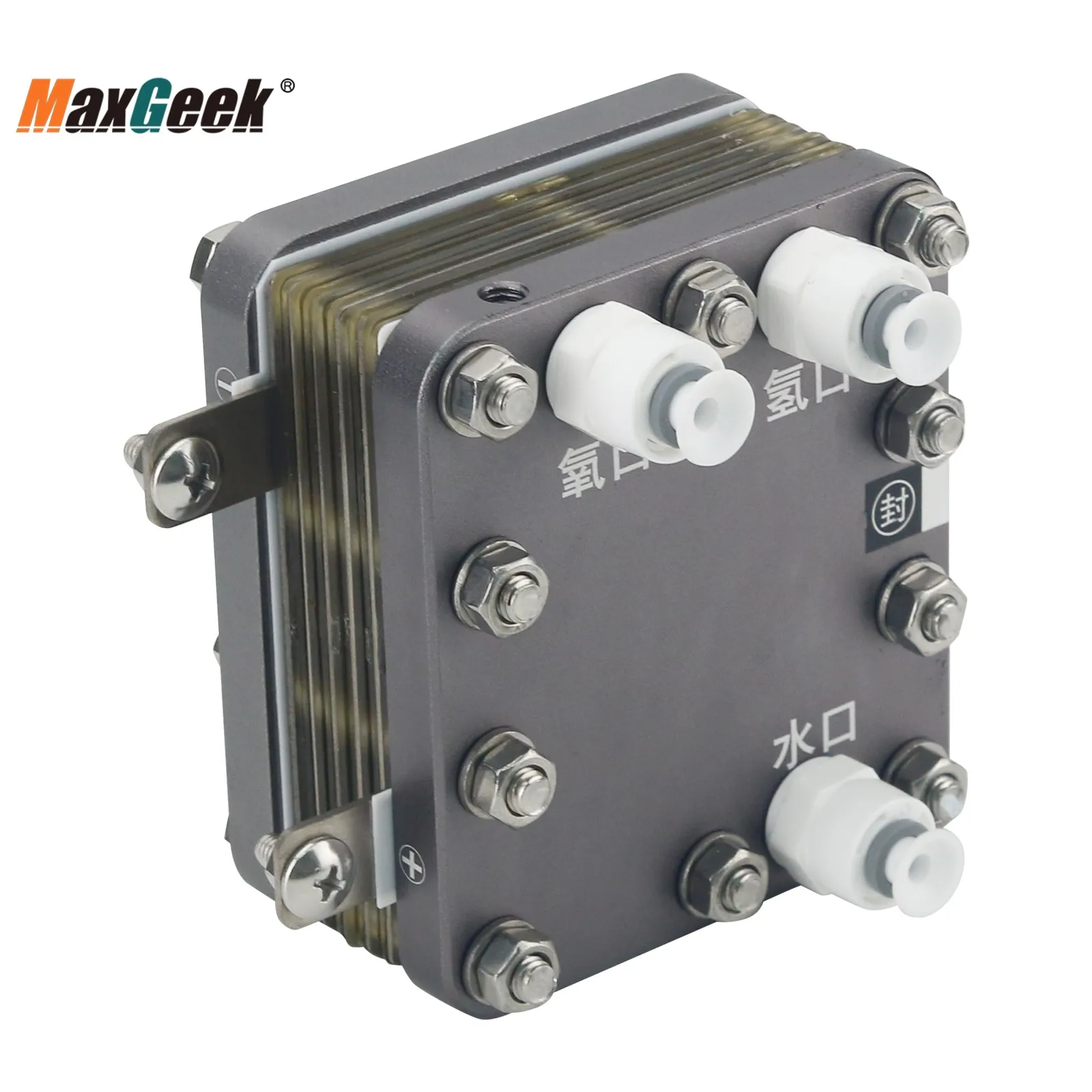 Maxgeek 26A-200ML Hydrogen PEM Electrolyzer for Hydrogen Inhalers and Hydrogen Rich Water Generators