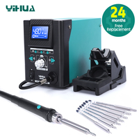 YIHUA 8509-I Micro Hot Air Gun Rework Station 0.5mm Ultra-fine Precision Heat Gun Desoldering BGA Welding Station