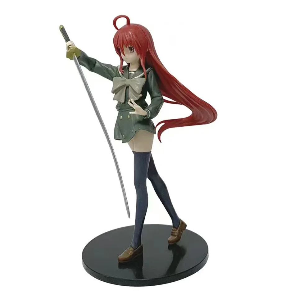 19CM Anime Shakugan no Shana Shana Punish the crime PVC Action Figures Model Collection Ornament Anime Cartoon Model Toy Gift